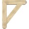 Ekena Millwork Traditional Craftsman Rough Sawn Bracket w/ Offset Brace, Douglas Fir, 8"W x 34"D x 40"H BKT0806X34X40TRA04RDF - alternate 3